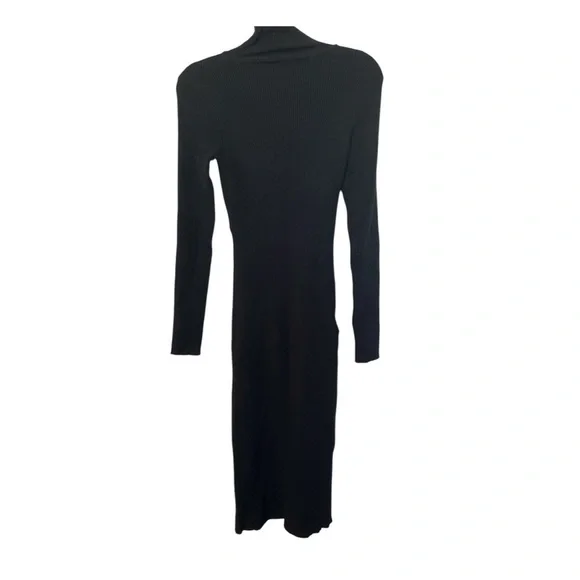 ASTR the label Zora long sleeve asymmetrical dress size S black NWOT A-8 - Picture 5 of 7